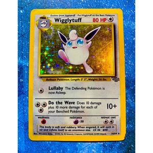 Wigglytuff Pokemon Card 80 HP